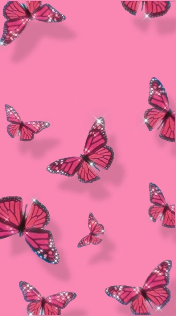 Pink Butterfly Aesthetic